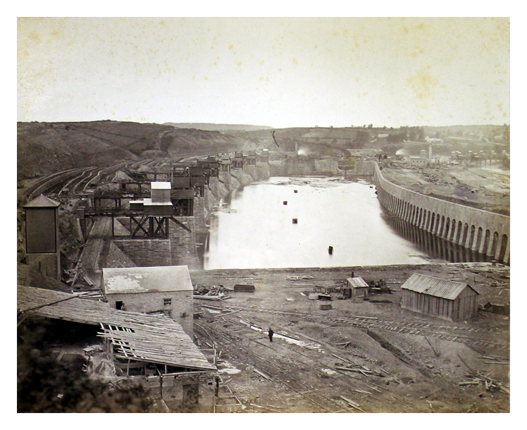 Dock c.1864 or early 1865. 