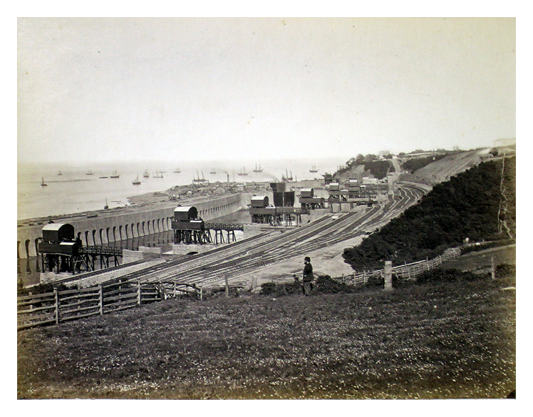 Docks c.1865 (completed). 