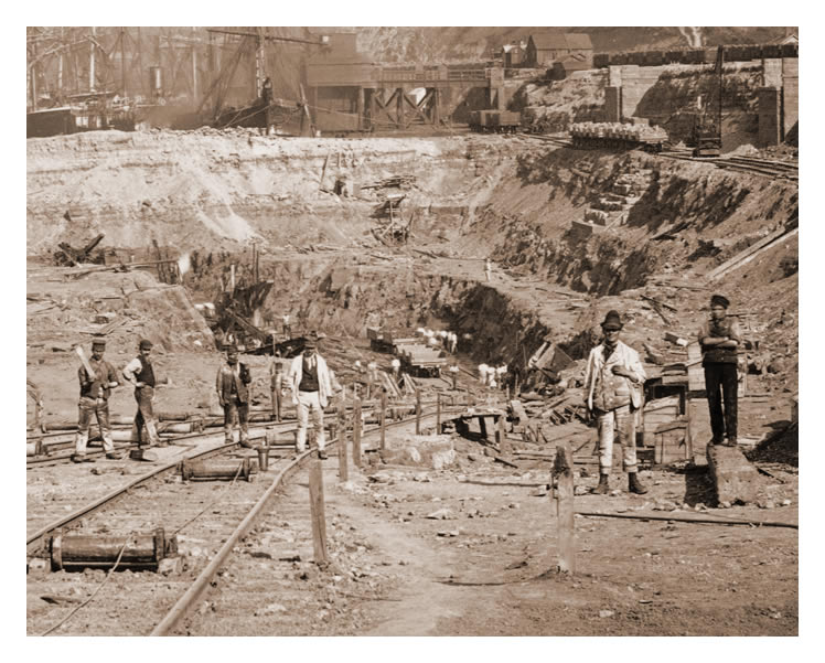 1883 - Penarth Dock Extension Works