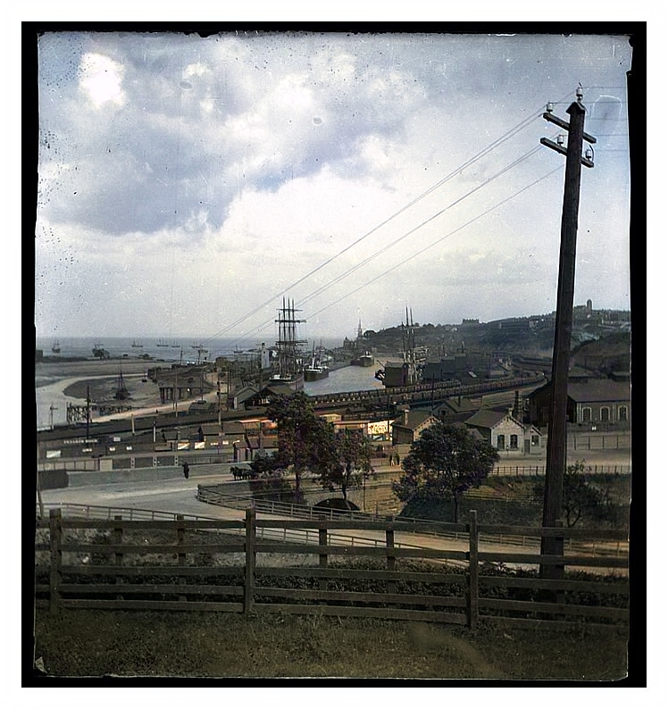 Penarth Dock - late 1880's