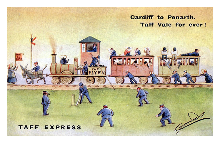 Cardiff to Penarth -  The Taff Vale for ever!