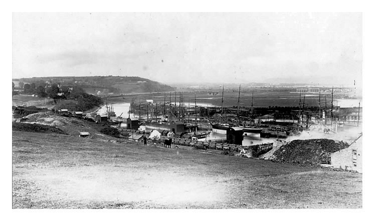 Penarth Dock - from near limekilns