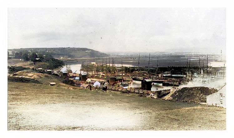 Penarth Dock - from near limekilns