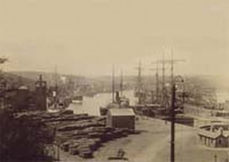 Penarth Dock - 1897