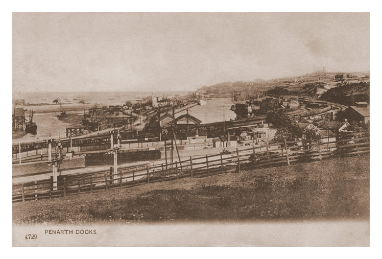 Penarth Docks.