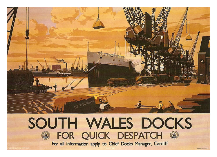 South Wales Docks for a Quick Despatch