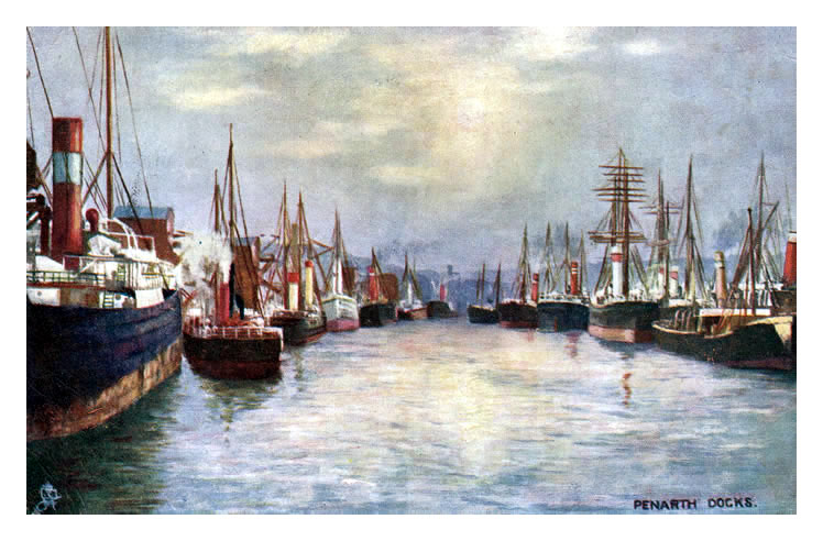 Penarth Dock c.1904