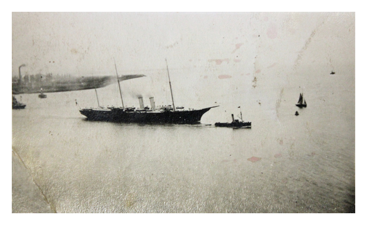 The visit of Edward VII to Cardiff in July 1907.
