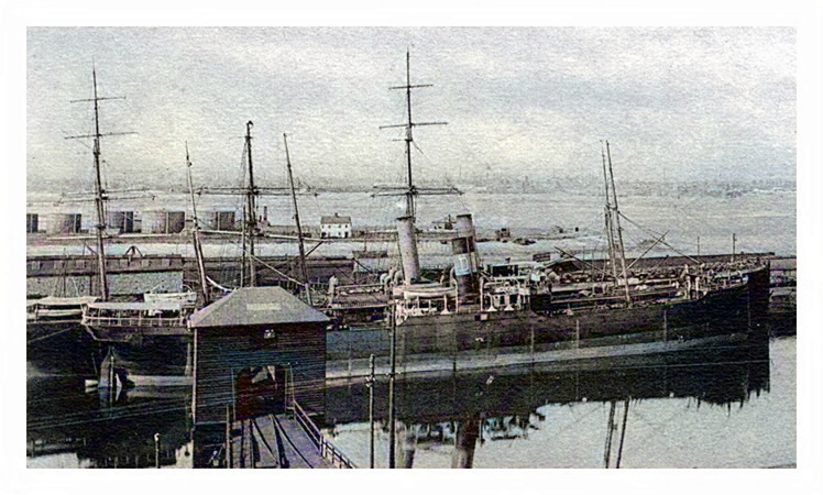 c. 1900 - Penarth Dock.