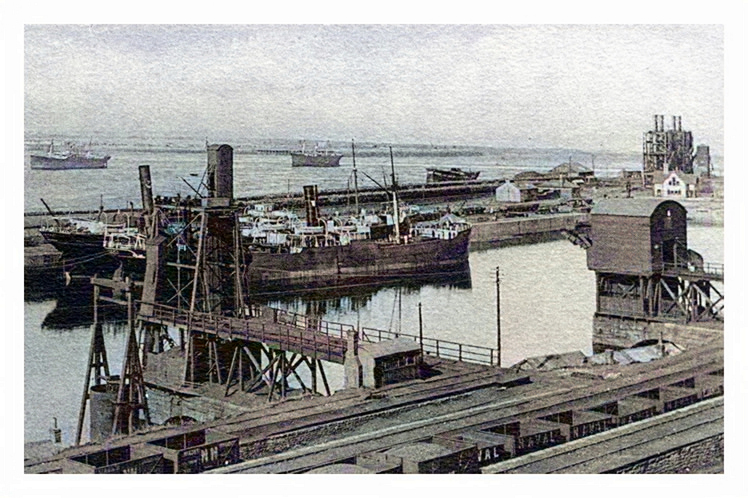 c. 1900 - Penarth Dock.