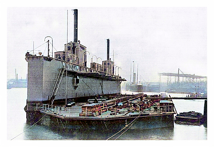 1909 - Off-shore Floating Dock for Penarth on the Tyne