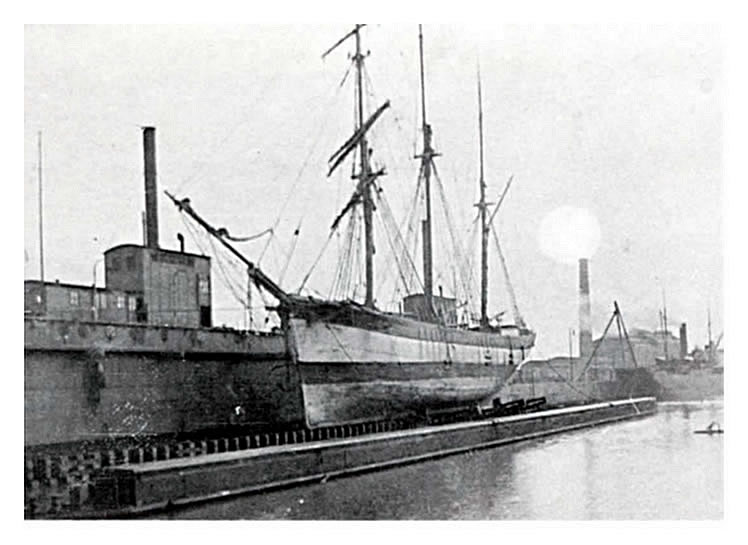 1910 – “The Baltzig of Riga” the first ship on the Penarth pontoon – or was it?