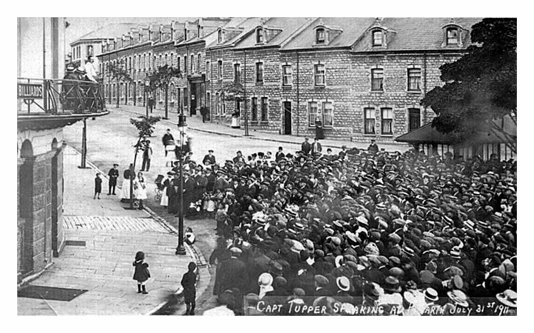 Captain Edward Tupper at Penarth