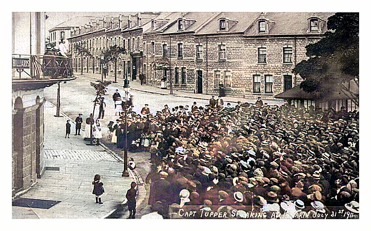 Captain Edward Tupper at Penarth