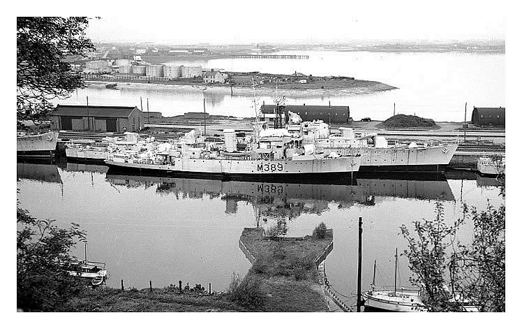 Royal Naval Reserve Fleet at Penarth Dock
