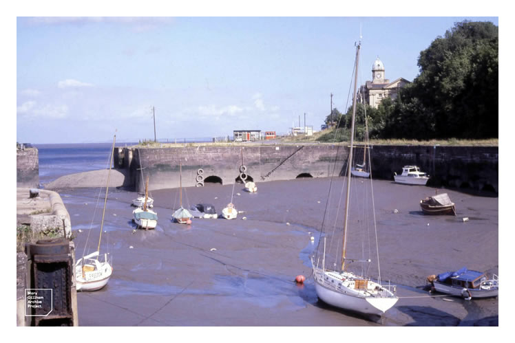 1979 - The Penarth Dock Basin and former sea lock.