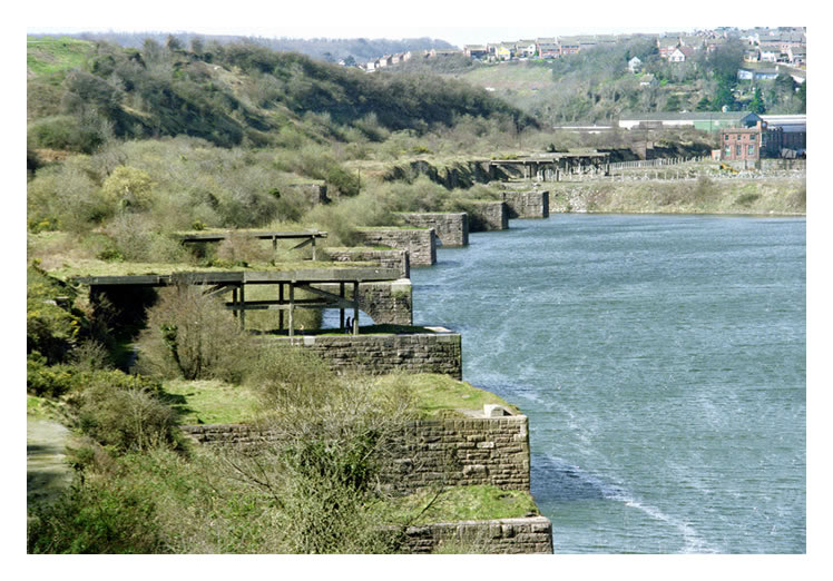 Penarth Dock in the mid-1970's.
