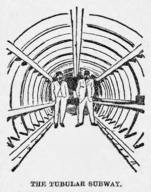 The tubular tunnel.