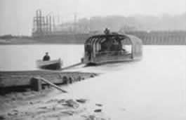 The ely river Chain Ferry