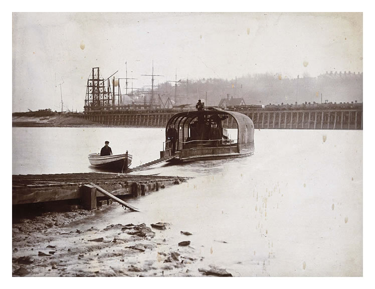 1899 - River Ely Ferry, Penarth Dock