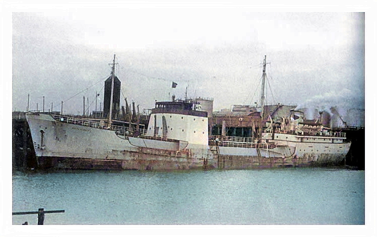 F. T. Everard & Sons Limited tanker 'Anteriority' at Esso terminal Ely Tidal Harbour, Penarth Dock