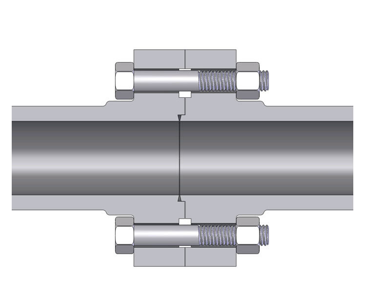 Penarth Dock - drawing of hydraulic pressure pipe for the moveable tips