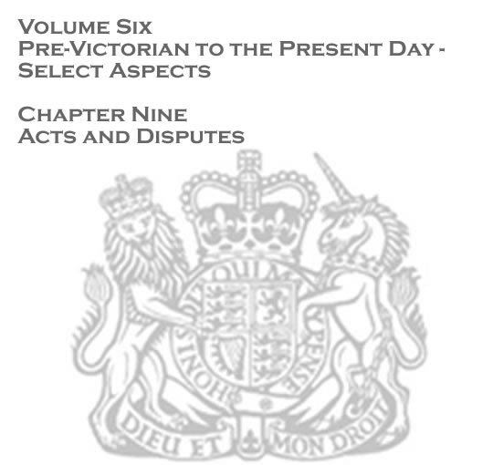Penarth Dock - Volume Six - Pre-Victorian to the Present Day - Select Aspects - Acts and disputes . . . 
