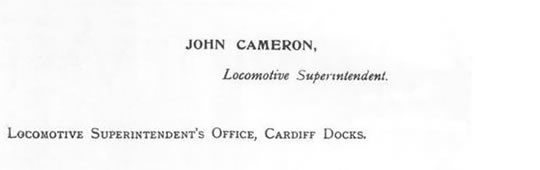 Locomotive Superintendent TVR