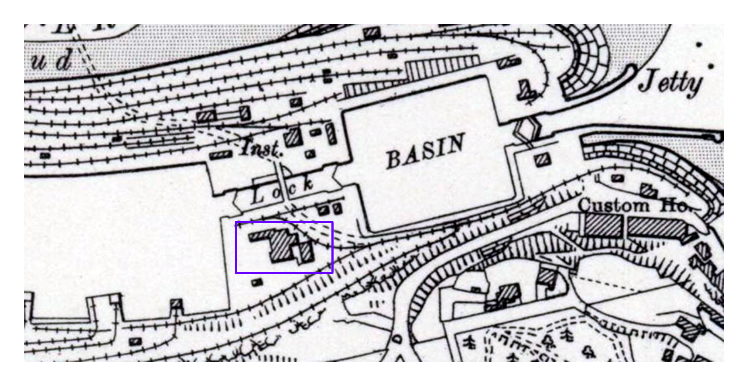The workshops of Alfred Hill & Co., Engineers and General Ship Repairers c.1905.