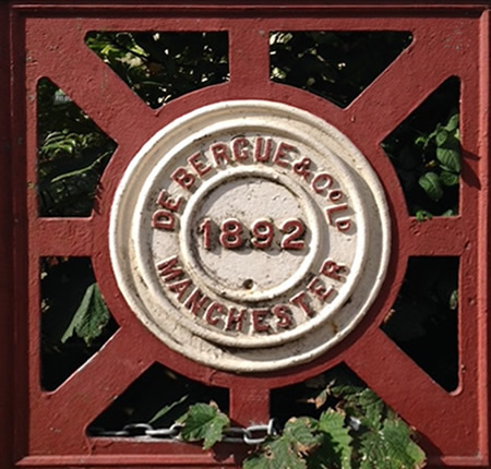 De Bergue & Co. Ltd. of Manchester 1892 Hebden Bridge