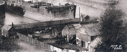 Alfred Hill Works at Penarth Dock