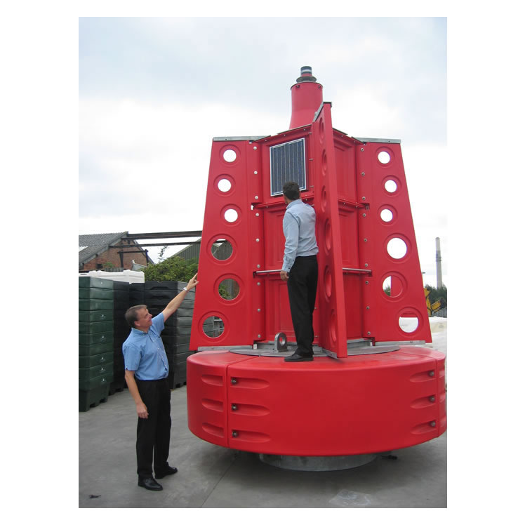 View of assembled Class 2 Navigation Buoy