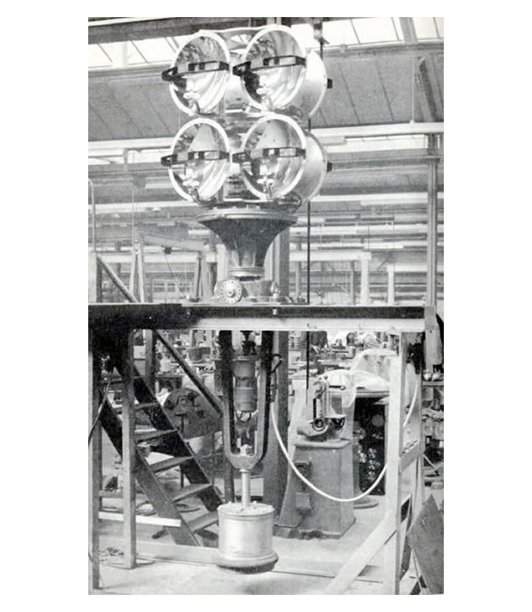 mirror apparatus from a Trinity House lightvessel