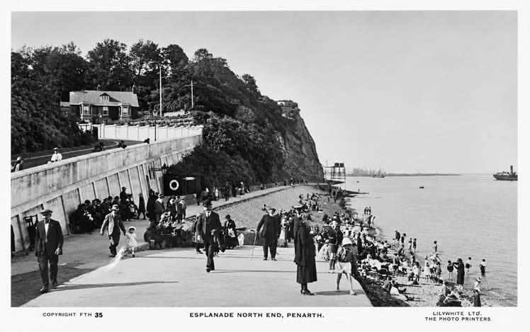 Esplanade North End, Penarth.