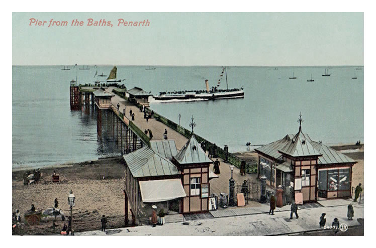 Pier from the Baths, Penarth