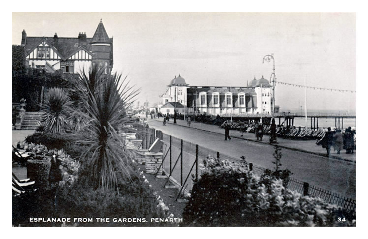 Esplanade from the Gardens, Penarth