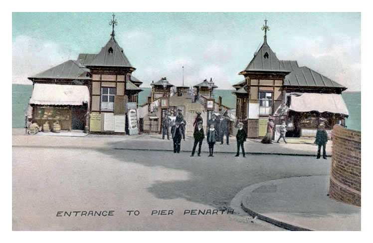 Entrance to Penarth Pier