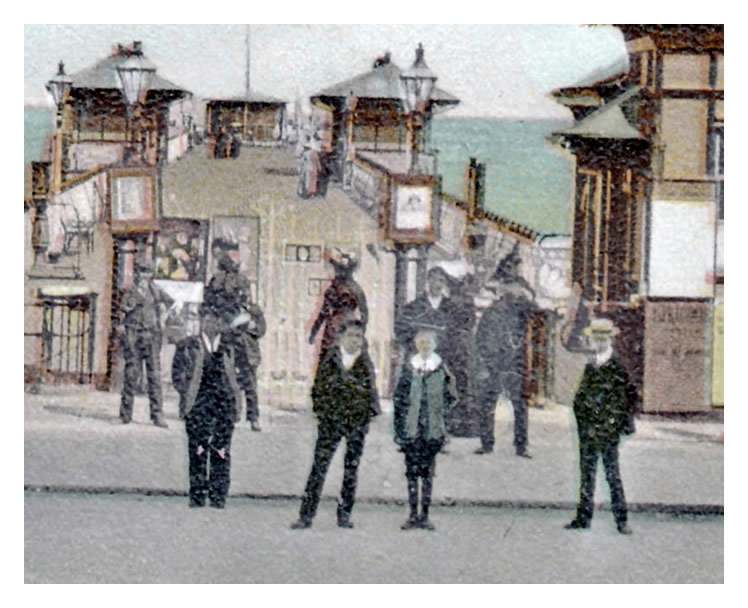 Entrance to the Pier at Penarth