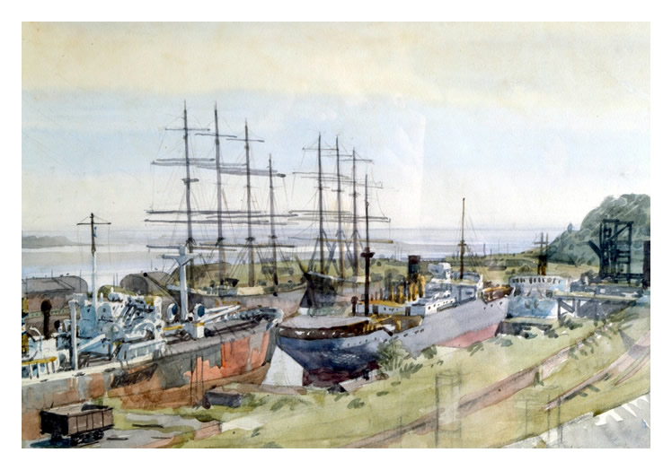 Penarth Dock, South Wales the heritage and legacy