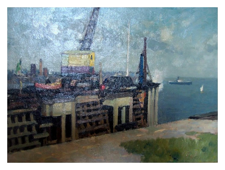 Gyrth Russell - 'Penarth Dock' 