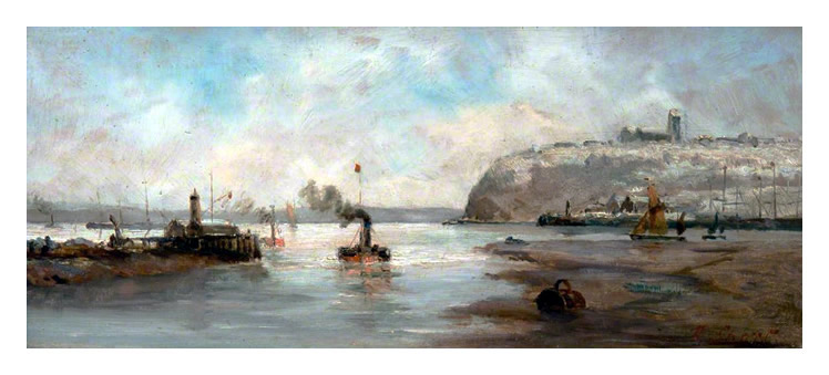 William Short - 'Cardiff Docks with Penarth Head'