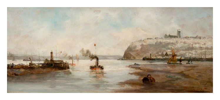 Richard Short - 'Cardiff Docks with Penarth Head' 
