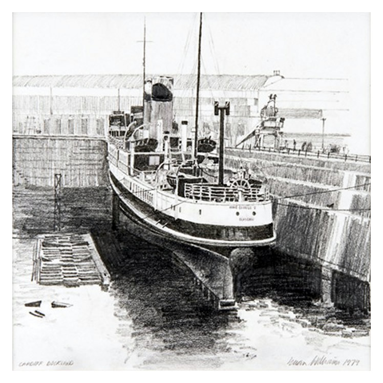 Ieuan Williams - Cardiff Dockland - 1979