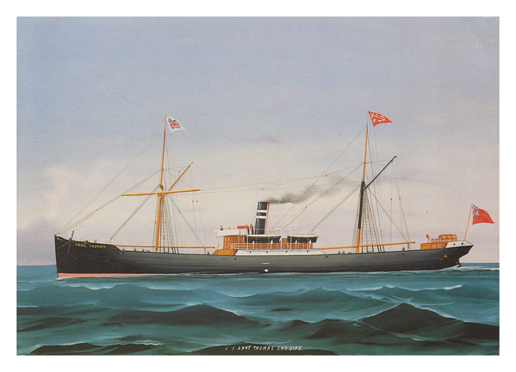 20th Century - artist unknown - s.s. 'Anne Thomas' 