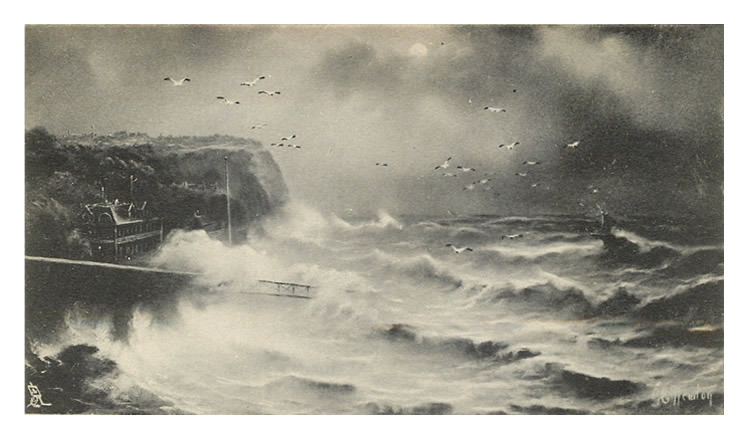 G. E. Newton - Penarth Head and Esplanade, near Cardiff. From a Raphael Tuck's & Co. postcard of 1904. 