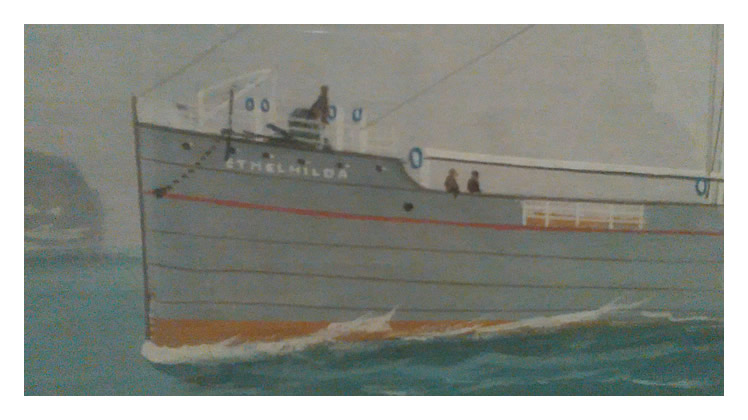 Unknown artist - 's.s. Ethelhilda'