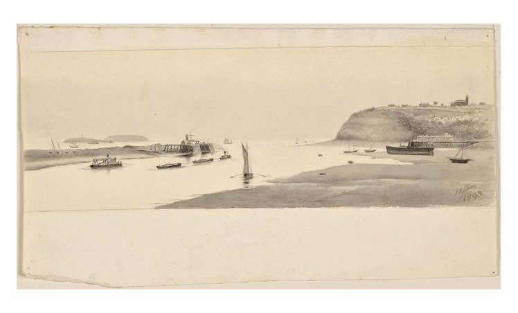 J. N. Strong - Penarth Head, Glamorganshire - 1893.