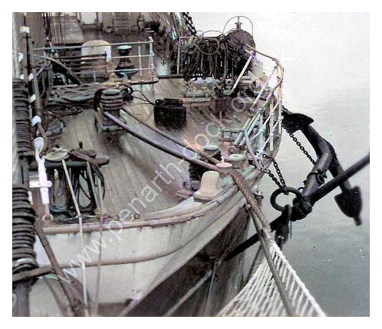 'Pamir' from the bowsprit