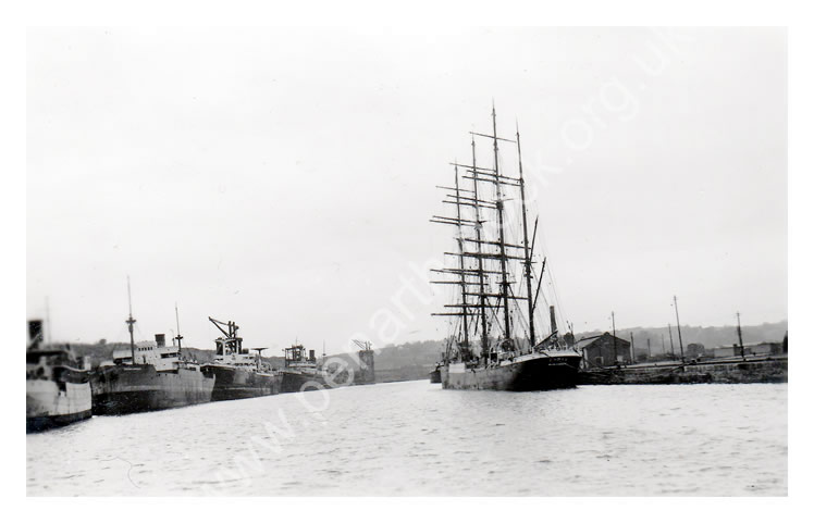 'Pamir' - 'Laid up at Penarth Dock'