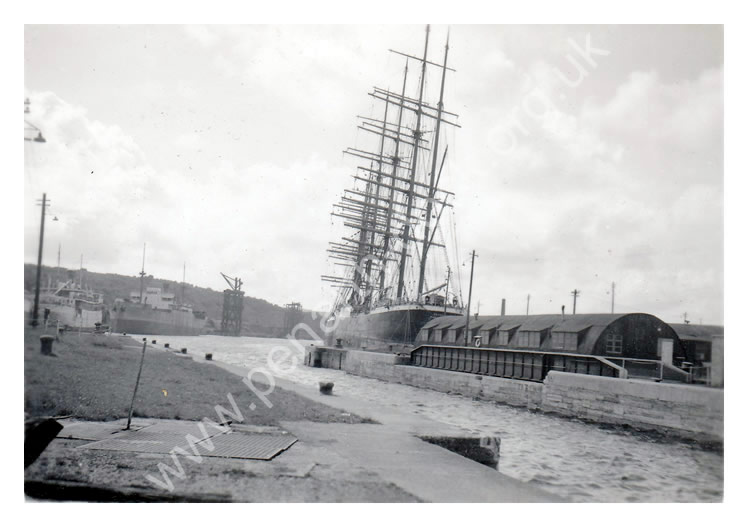 'Passat' and 'Pamir' - 'Four Masted Barques at Penarth 1950'
